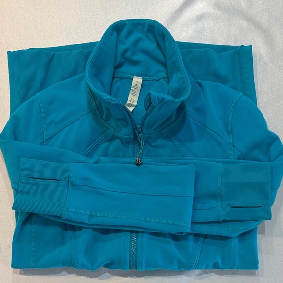 lululemon athletica Jackets & Blazers - Lululemon Women's Turquoise  Jacket
